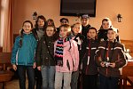 Spotkanie uczniw z ukaszem Rutkowskim i Marcinem Bachled